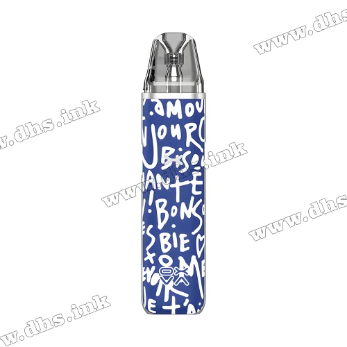 Багаторазова електронна сигарета - OXVA Xlim Go Pod Kit 1000 мАг (Graffiti Blue)